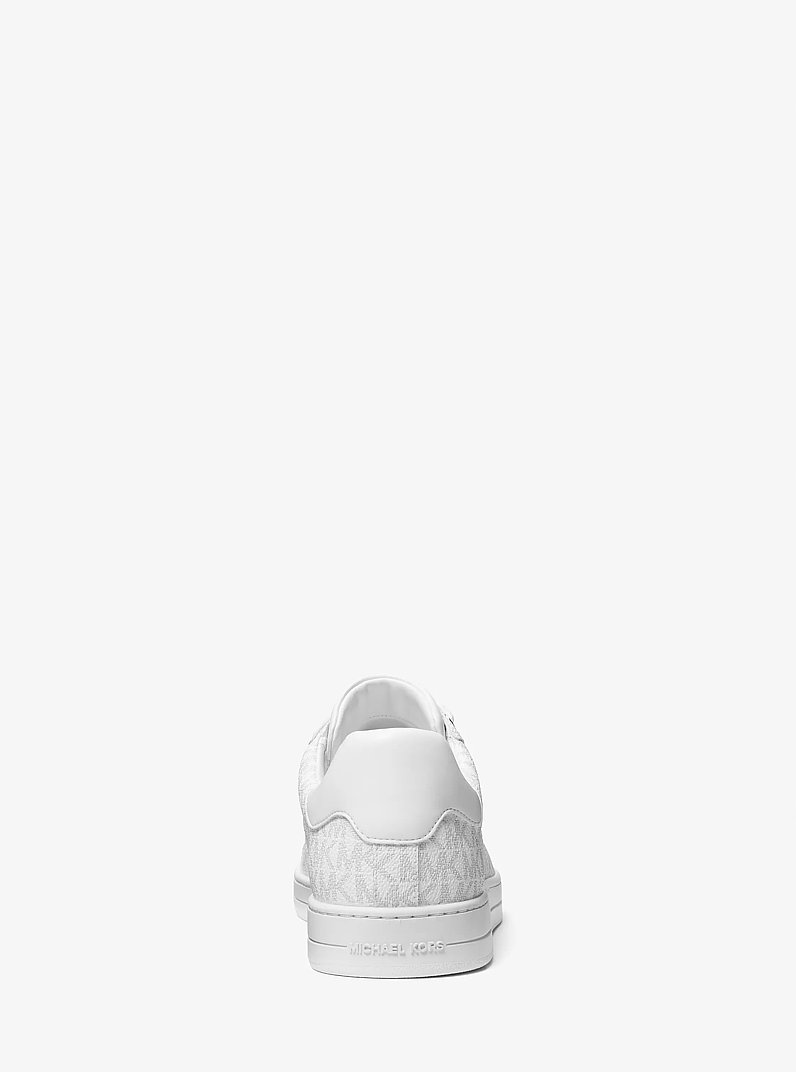 Espadrille Jacob &agrave; logo Signature in BLANC &Eacute;CLATANT | Michael Kors
