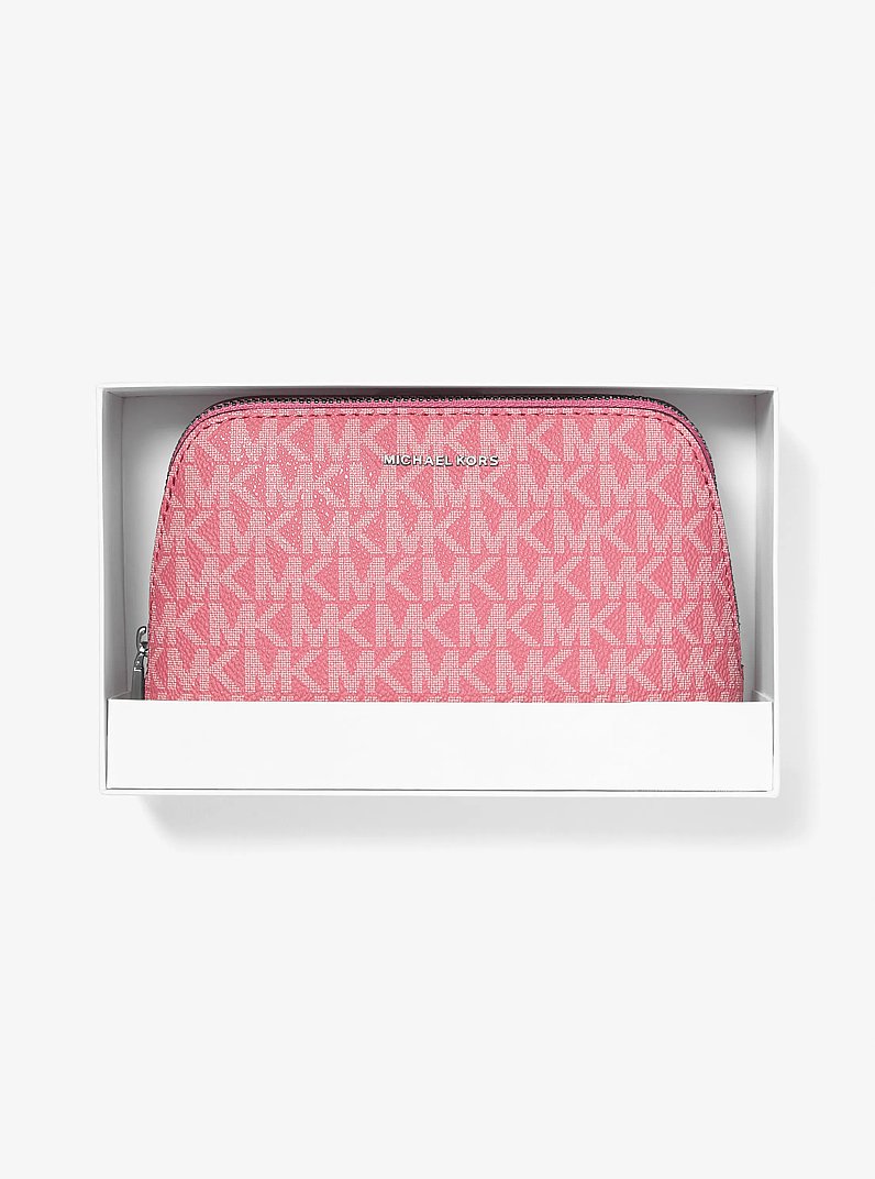 Jet Set Small Signature Logo Travel Kit in ROSEWOOD | Michael Kors