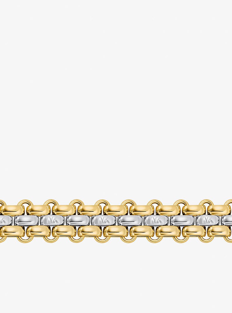 Zweifarbiges, dreireihiges Armband in ZWEIFARBIG | Michael Kors