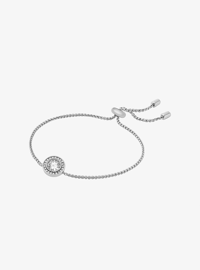 Pav&eacute; Halo Slider Bracelet in SILVER | Michael Kors