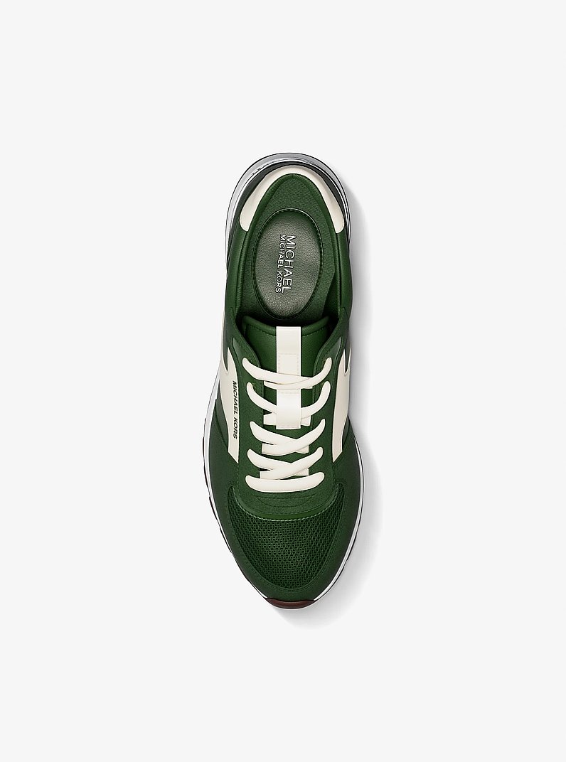 Espadrille Remy en mat&eacute;riaux multiples in VERT AMAZONE | Michael Kors