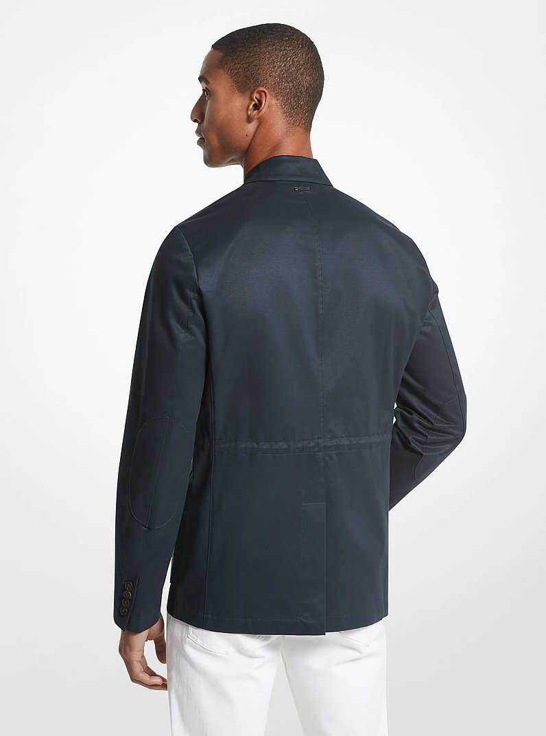 Feldjacke aus Baumwollmischgewebe