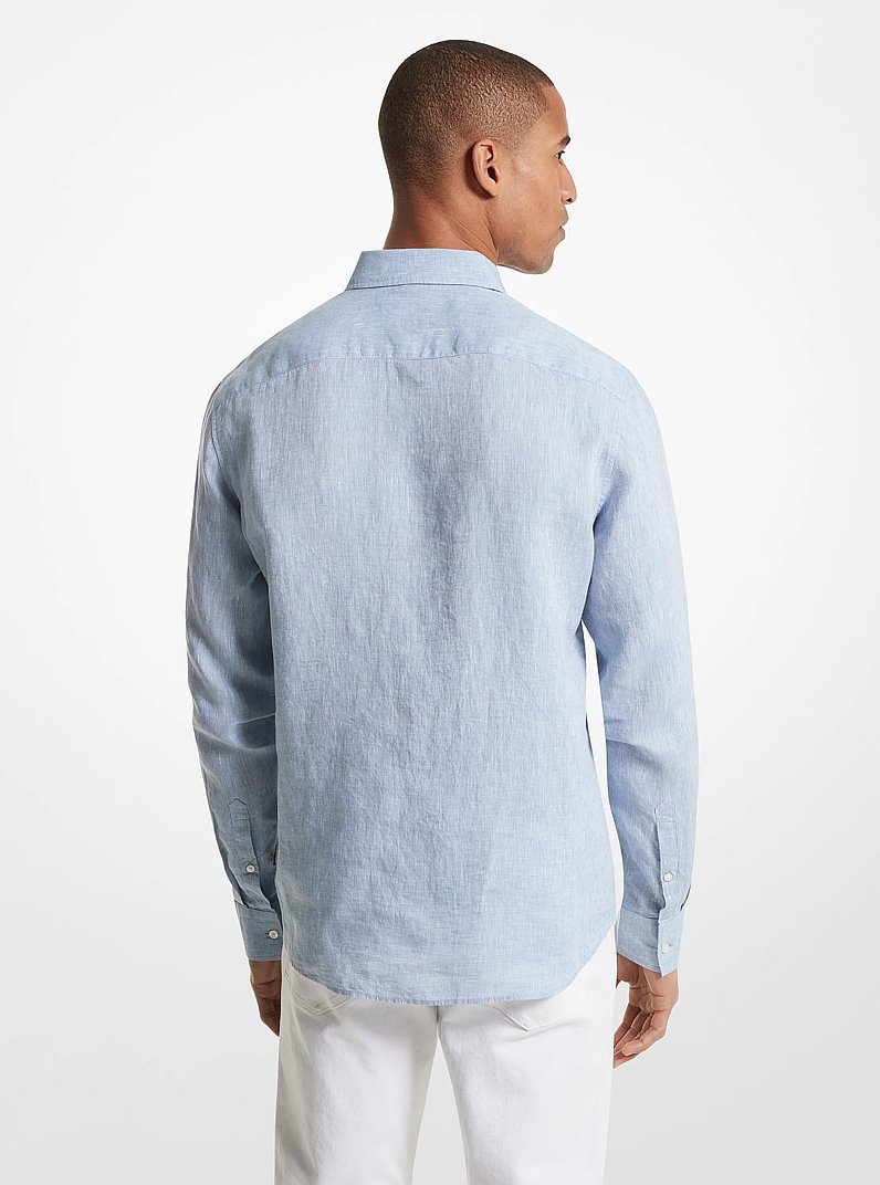 Linen Shirt in CHAMBRAY | Michael Kors