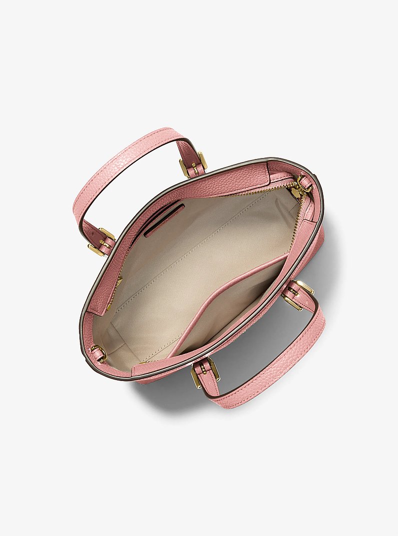 Petit sac &agrave; bandouli&egrave;re convertible Quinn en cuir grain&eacute;