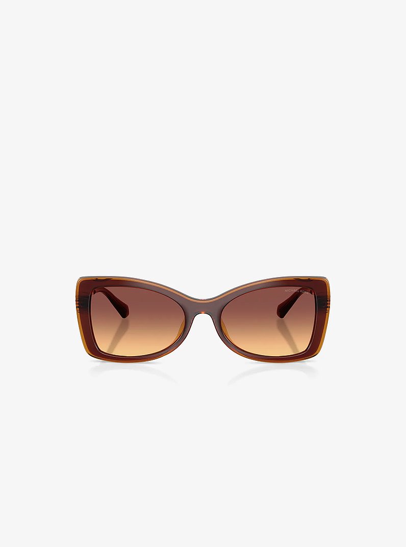 Sonnenbrille Malaga in BRAUN | Michael Kors