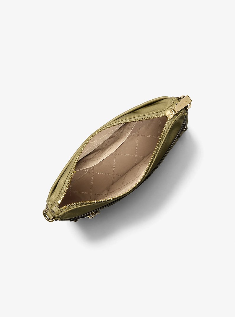 Bolso messenger Jet Set grande de gabardina de nailon in [6786] | Michael Kors