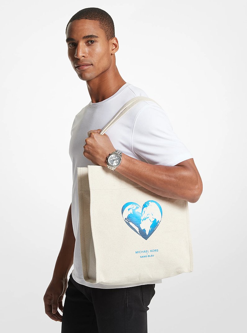 Cabas Watch&nbsp;Hunger&nbsp;Stop en toile de coton recycl&eacute;