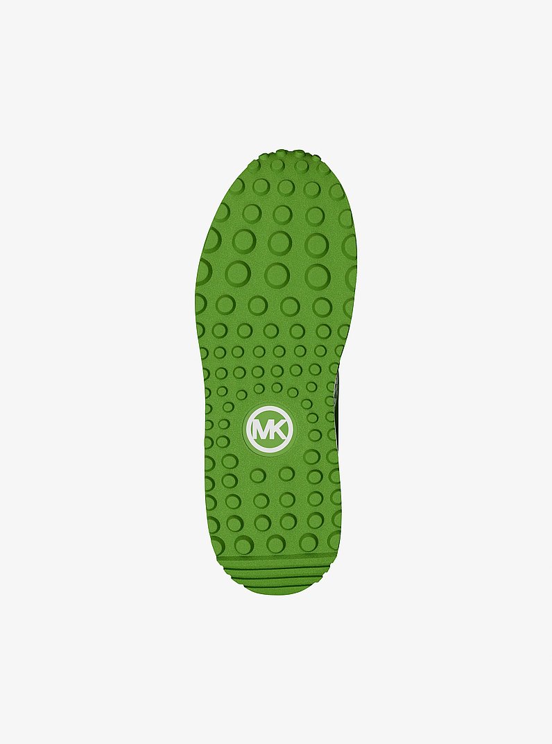 Dax Ombr&eacute; Signature Logo Trainer in JUNGLE | Michael Kors