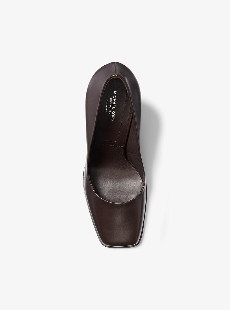 Escarpin Jeanne en cuir