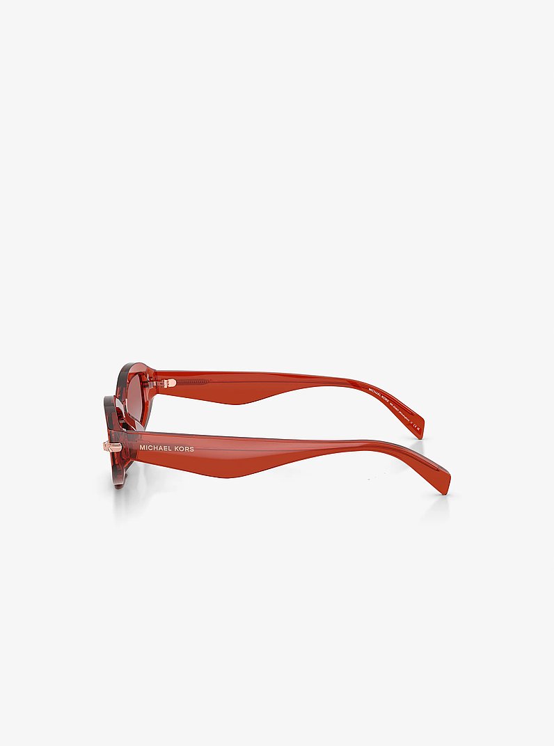 Wilmington Sunglasses in BURNT RED | Michael Kors