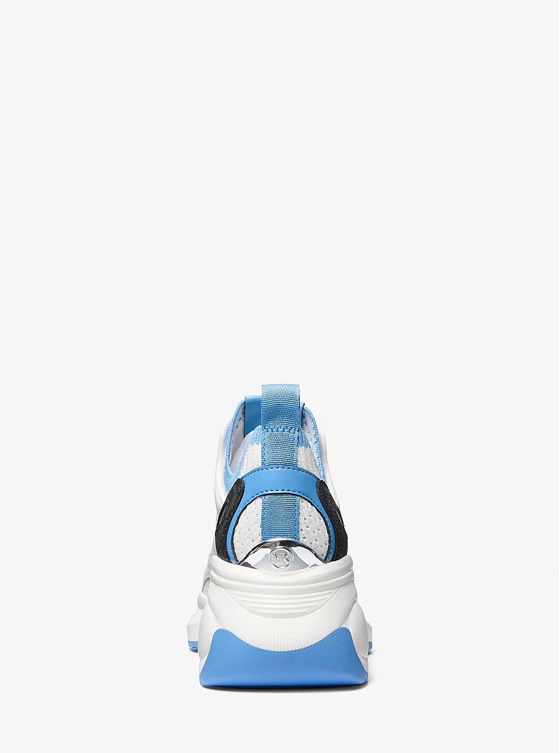 Zuma Mixed-Media Trainer in STH PACIFIC | Michael Kors