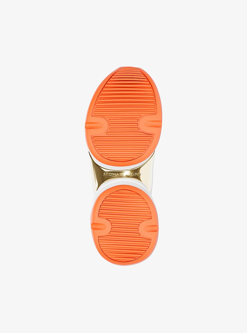 Olympia Scuba Slip-On Trainer in RED CLAY | Michael Kors