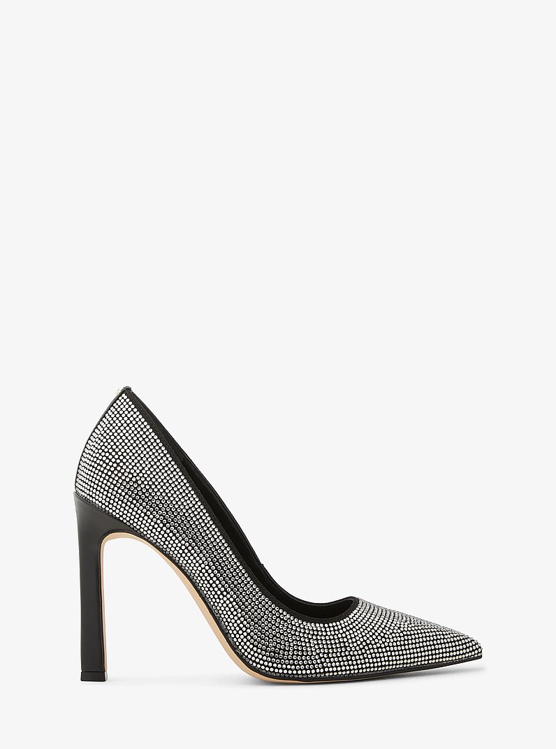 Amara Embellished Pump in BLACK | Michael Kors