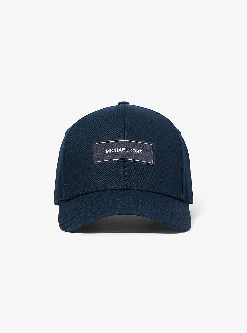 Logo Baseball Hat in MIDNIGHT | Michael Kors