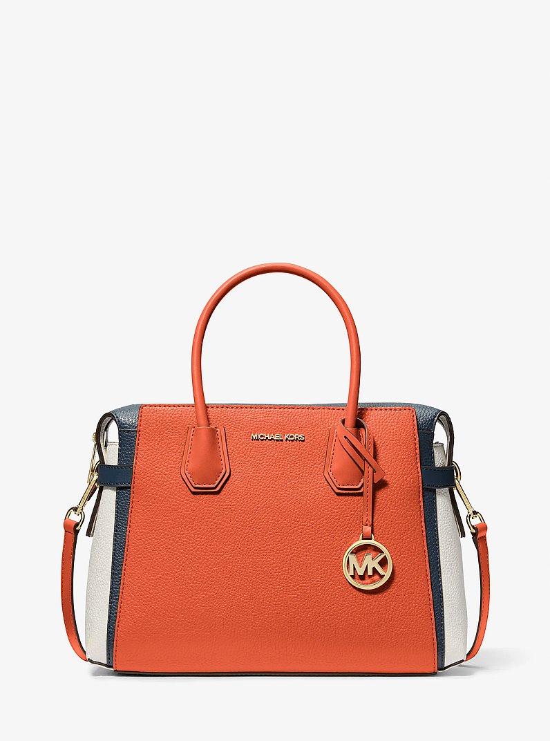 Henkeltasche Mercer Medium in Blockfarben mit G&uuml;rteldetail