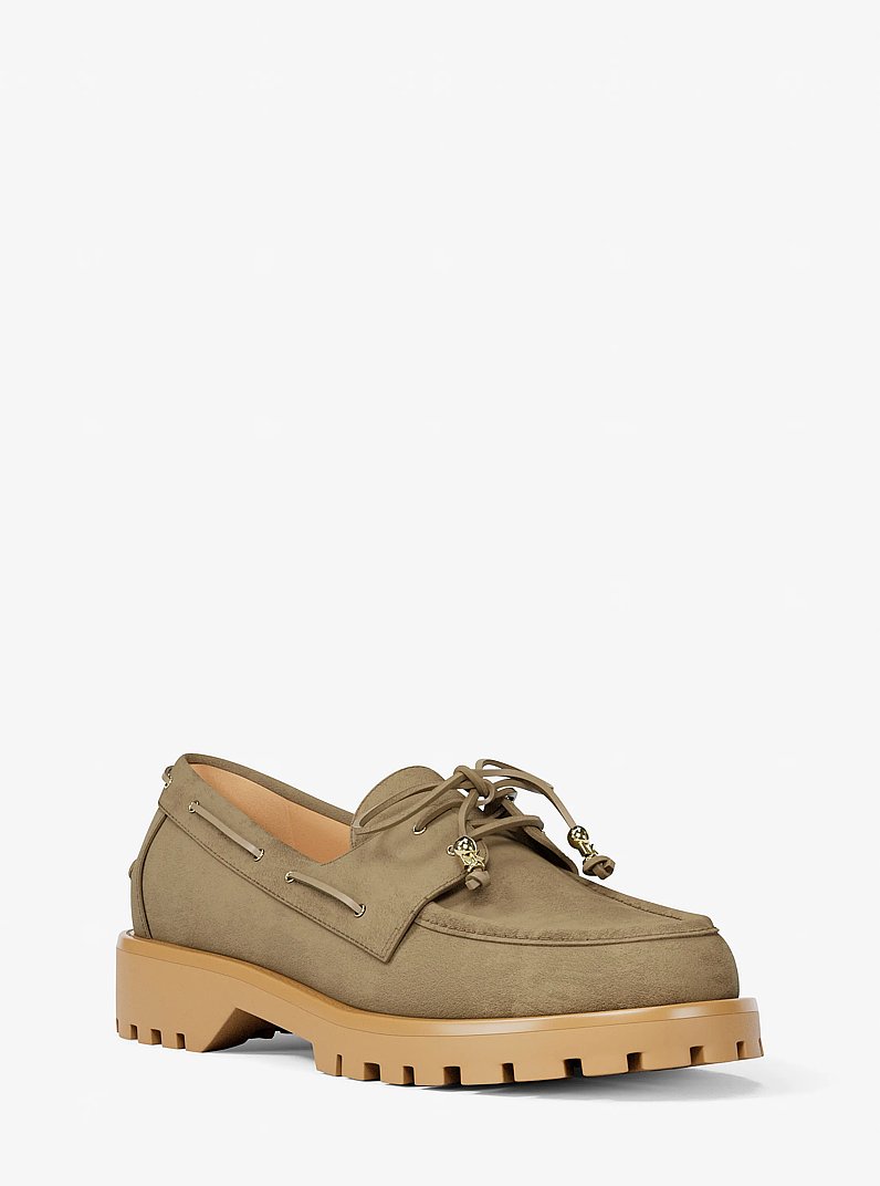 Kenny Suede Loafer in HUSK | Michael Kors