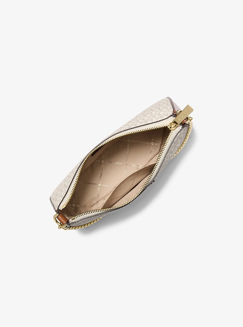 Medium Logo Pouch and Card Case Gift Set in VANILLA | Michael Kors