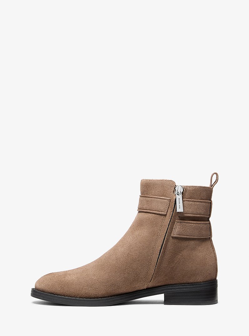 Carson Suede Ankle Boot in DRIFTWOOD | Michael Kors