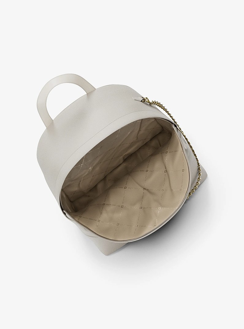 Slater Medium Backpack in LT CREAM | Michael Kors