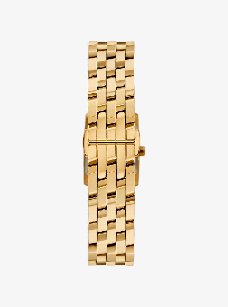 Micro Georgie Gold-Tone Watch in GOLD | Michael Kors