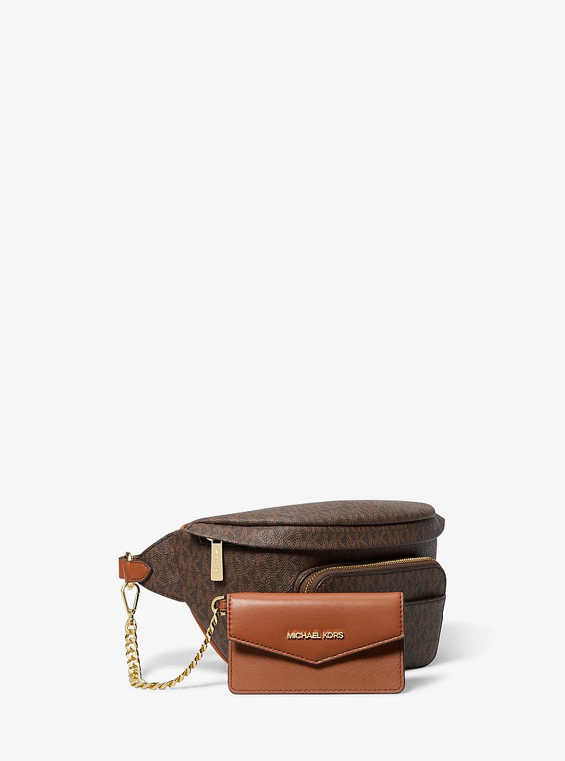 Juvy様　正規マイケルコース ボディバッグ MAISIE 35F3G5MN9B Maisie Large Logo 2-in-1 Sling Pack | Michael Kors [US]
