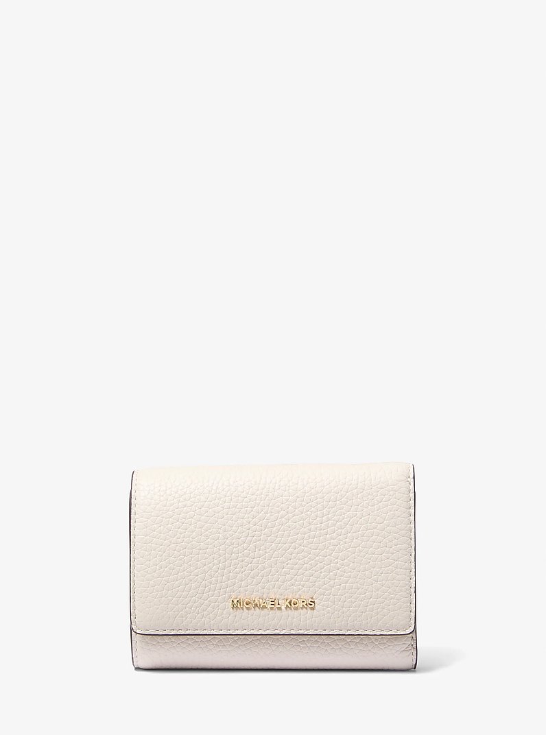 Portefeuille Bryant en cuir grain&eacute; de taille moyenne in CR&Egrave;ME L&Eacute;GER | Michael Kors