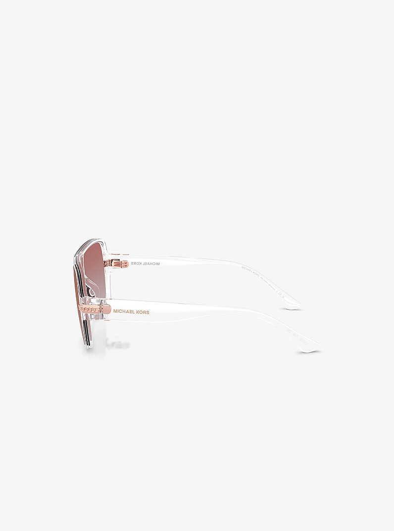 Wailuku Sunglasses in CLEAR | Michael Kors