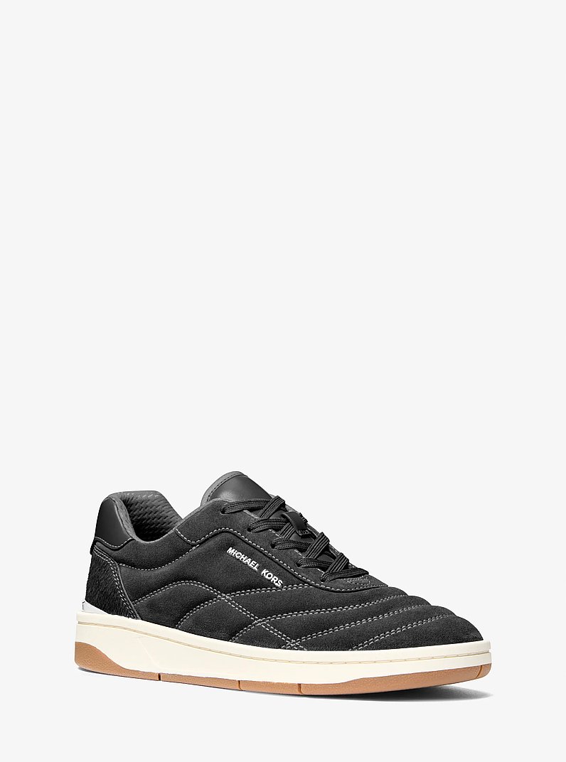 Pia Quilted Trainer in BLACK | Michael Kors