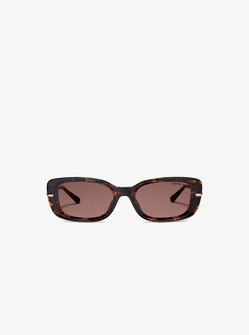 Capella Sunglasses in DARK TORTOISE | Michael Kors