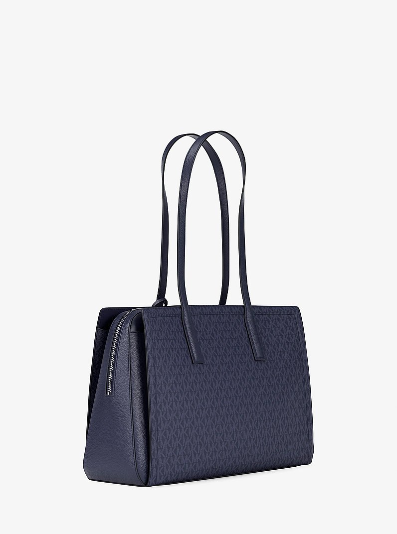 【すず】MICHAEL KORS ネイビー ビジネスバッグ MICHAEL KORS｜COOPER ビジネス トート マイケルコース | Rakuten