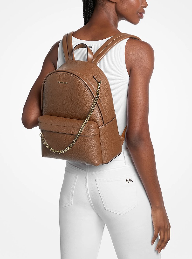 Slater Medium Backpack in LUGGAGE | Michael Kors