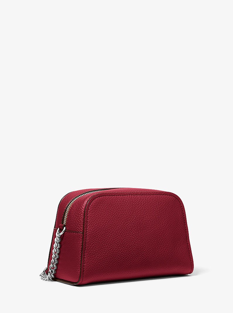 Ashton Extra-Small Camera Crossbody Bag in BORDEAUX | Michael Kors