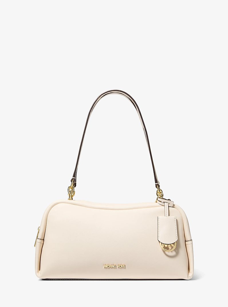 Cecily Medium Shoulder Bag in CREMA CLARO | Michael Kors