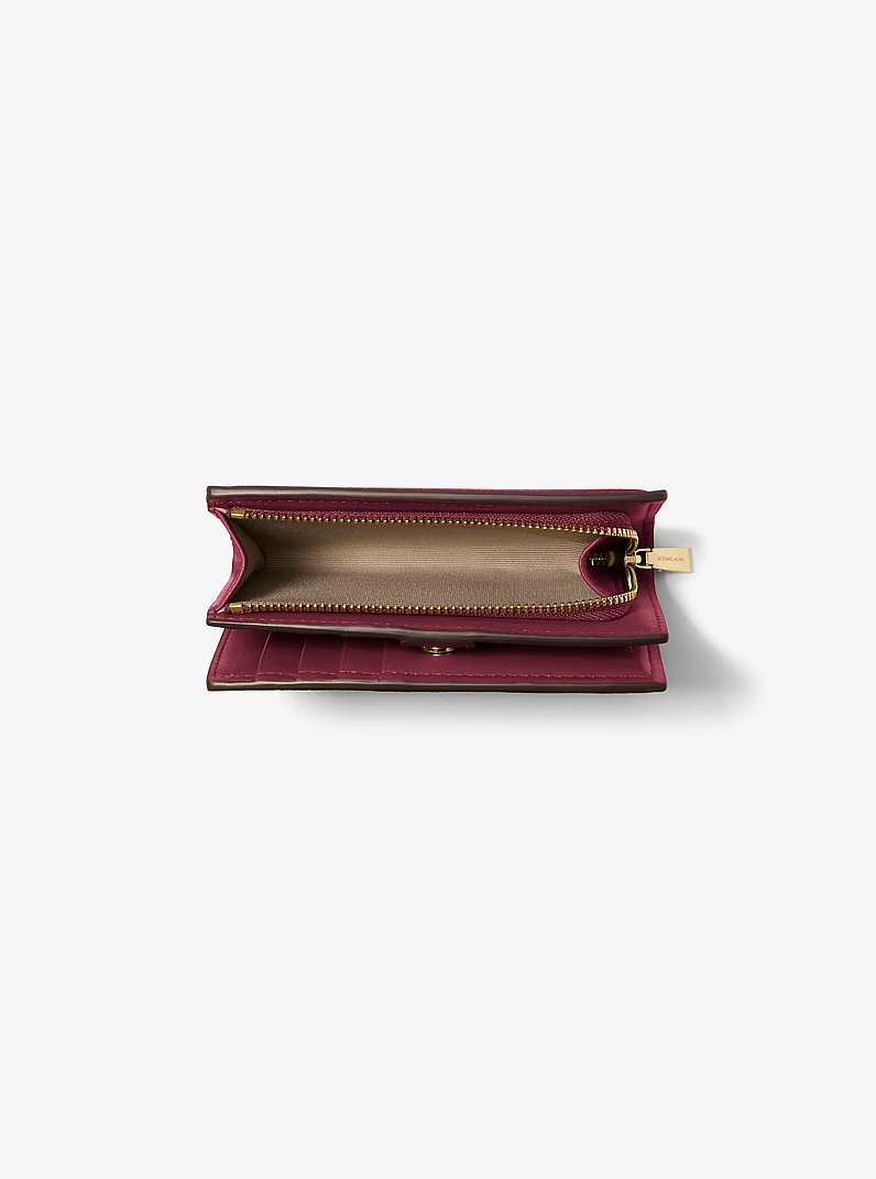 Portefeuille Bryant de taille moyenne en cuir grain&eacute; in M&Ucirc;RE | Michael Kors