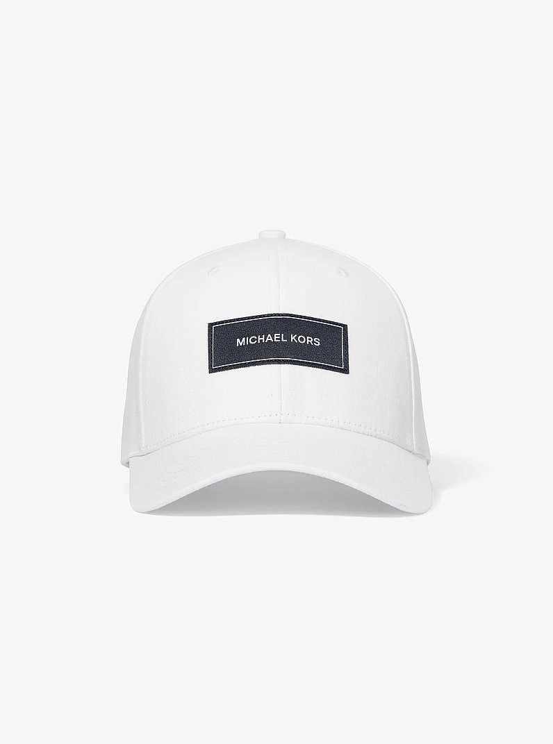 Logo Baseball Hat in WHITE | Michael Kors