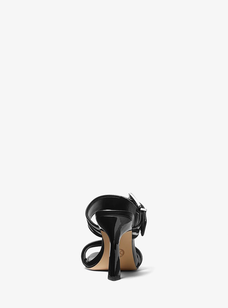 Colby Zebra Print Calf Hair Sandal in BLACK COMBO | Michael Kors