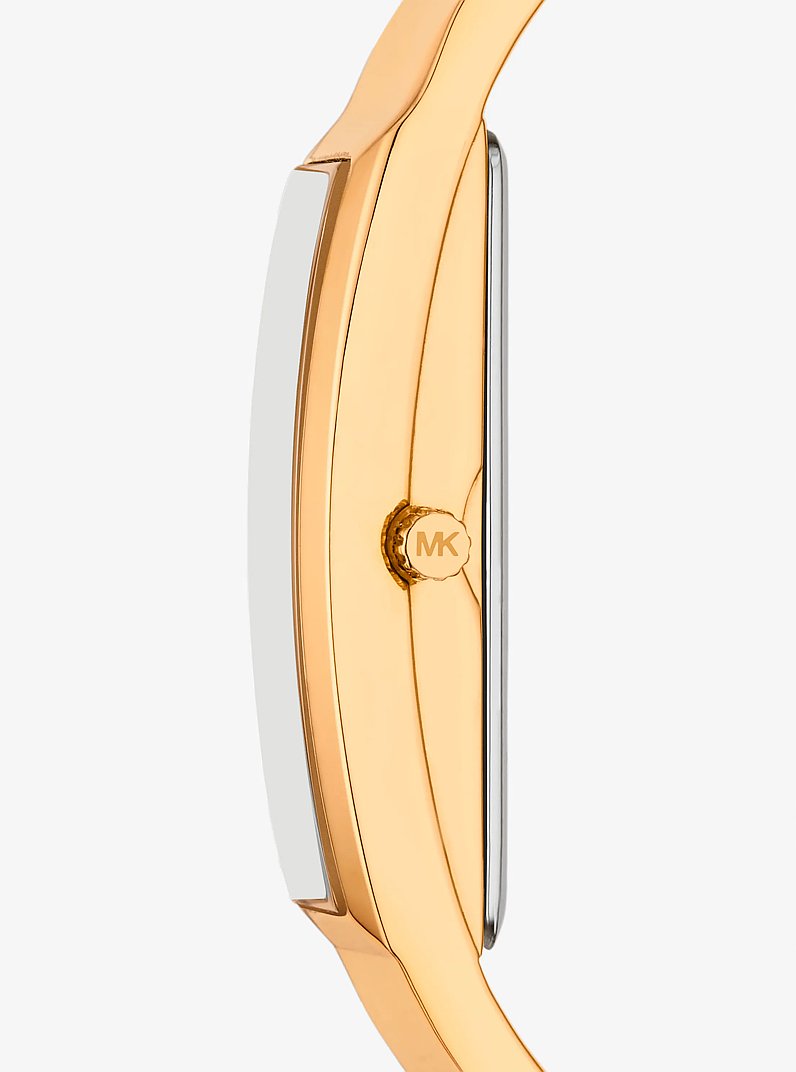 Reloj brazalete Yazmeen en tono dorado in DORADO | Michael Kors