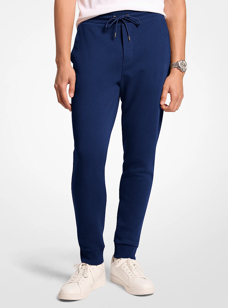 Cotton Blend Joggers in MIDNIGHT | Michael Kors