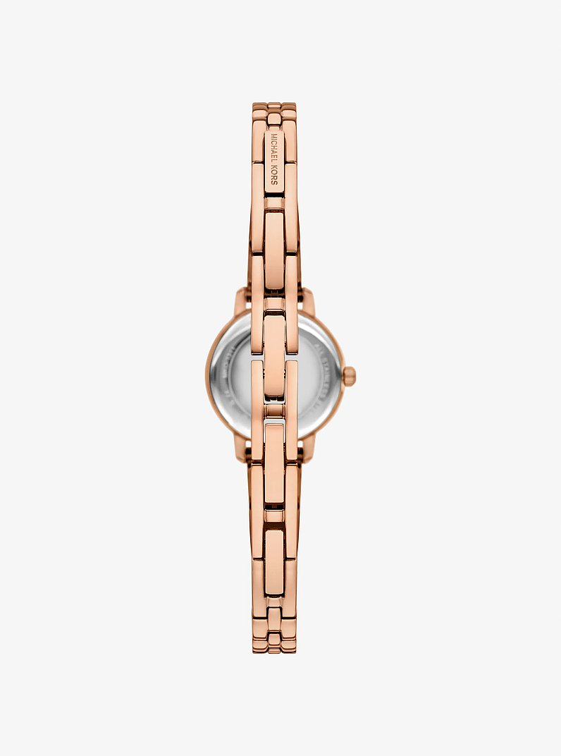 Reloj Melissa micro en tono oro rosa con pav&eacute; in DORADO ROSA | Michael Kors