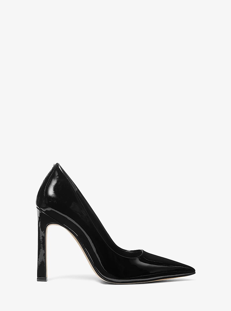 Amara Patent Leather Pump in BLACK | Michael Kors