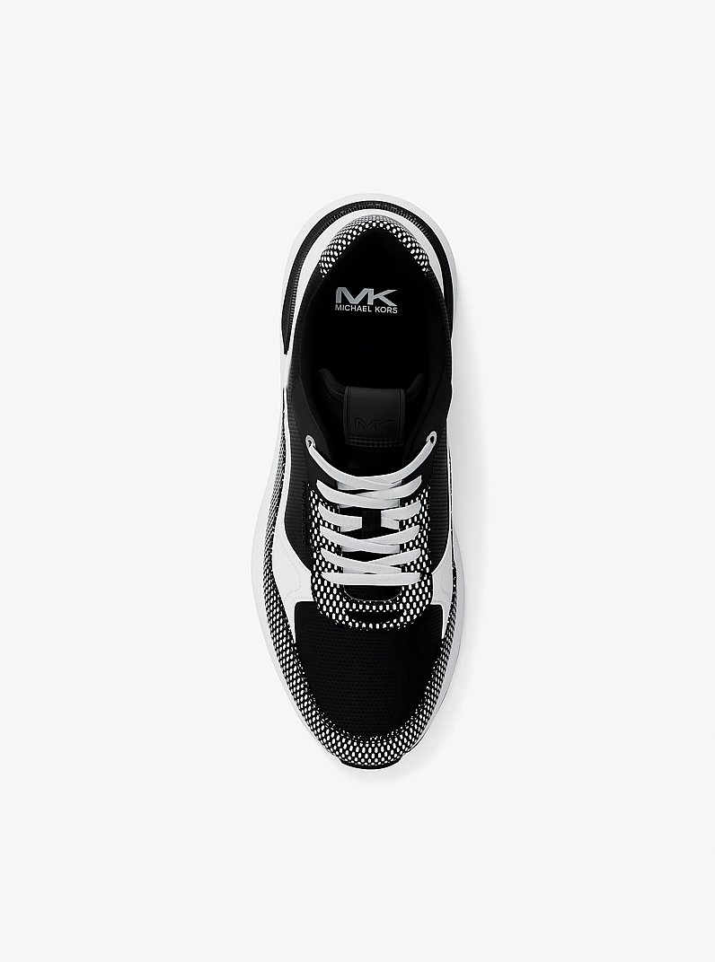 Sneaker Trevor aus Materialmix in SCHWARZ | Michael Kors