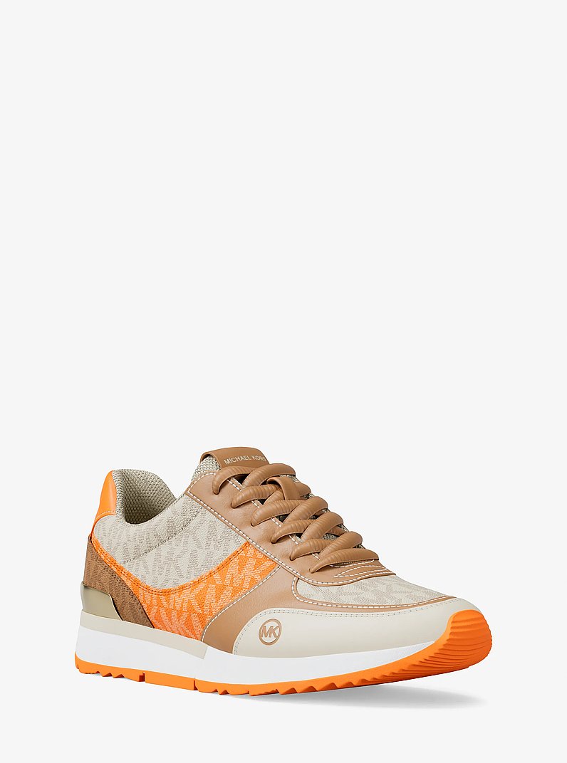 Espadrille Andi en mat&eacute;riaux multiples in ORANGE POP | Michael Kors