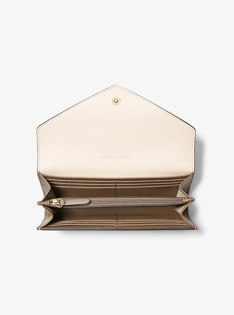 Jet Set Travel Large Logo Debossed Envelope Wallet