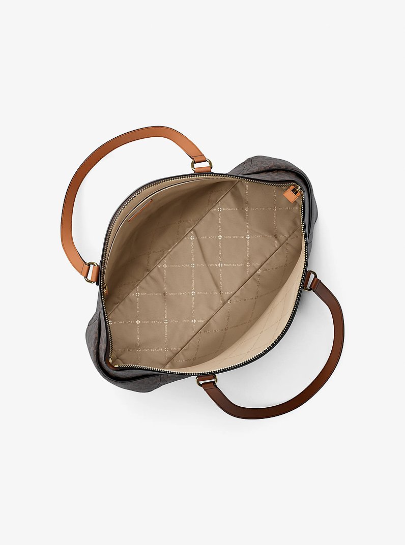 Sienna Medium Signature Logo Tote Bag