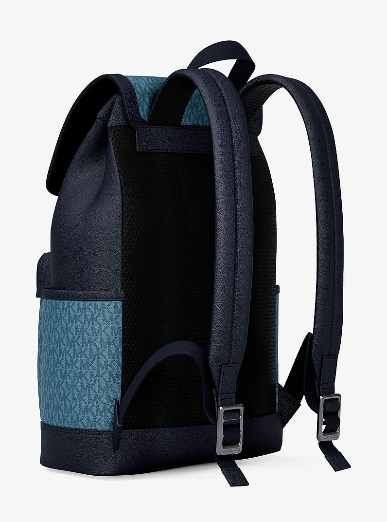 Pacey Signature Logo Backpack in DENIM | Michael Kors
