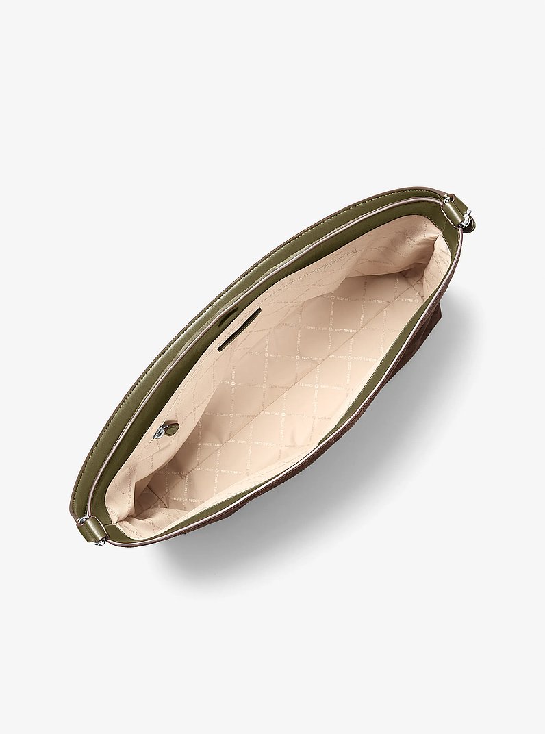Bolso de hombro hobo Sammy grande in OLIVA | Michael Kors