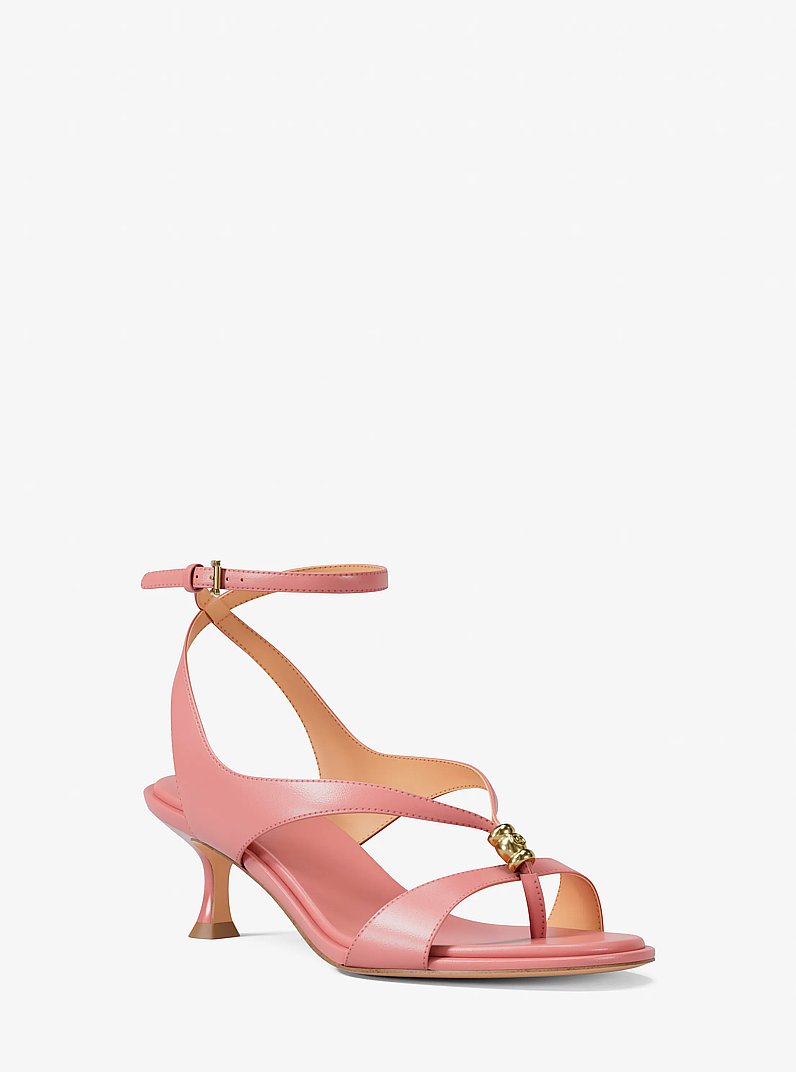 Sandalia Cherie de piel in PRIMROSE | Michael Kors