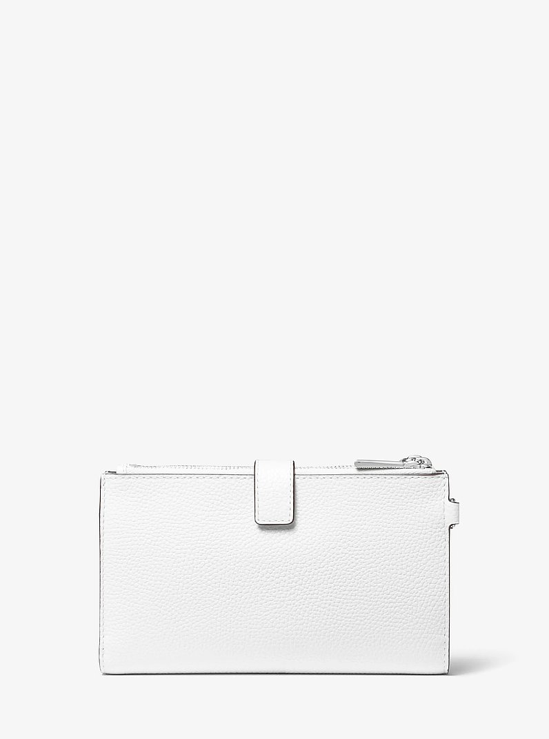 Cartera Adele de piel para smartphone in BLANCO INTENSO | Michael Kors