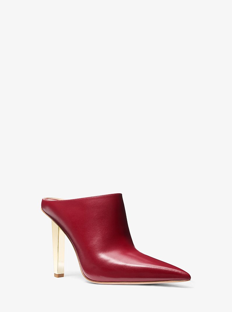 Escarpin mule Halle en cuir