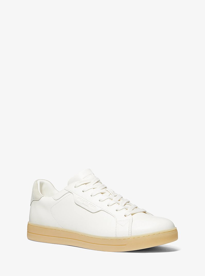 Basket Keating en cuir in AIGRETTE | Michael Kors